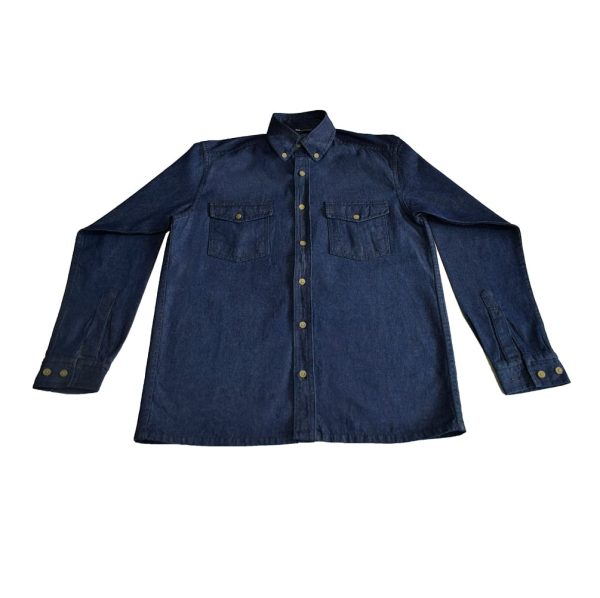 CAMISA H ML JEAN CLASICO 7 Onz - Imagen 2